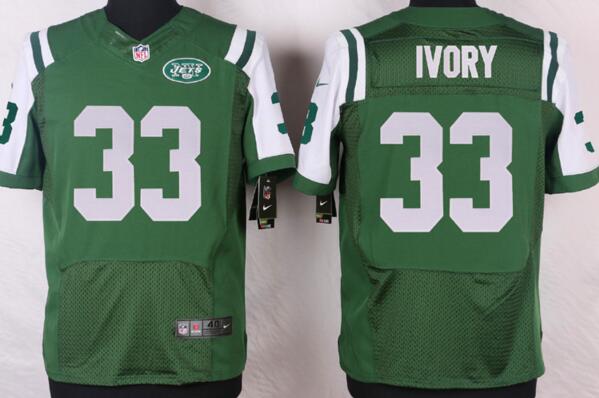 Nike New York Jets 33 Chris Ivory  NFL Jerseys Elite Green nfl jerey