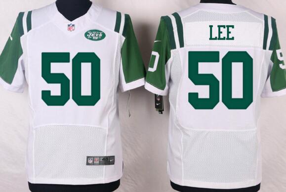 Nike New York Jets 50 Darron Lee Elite white NFL Jerseys