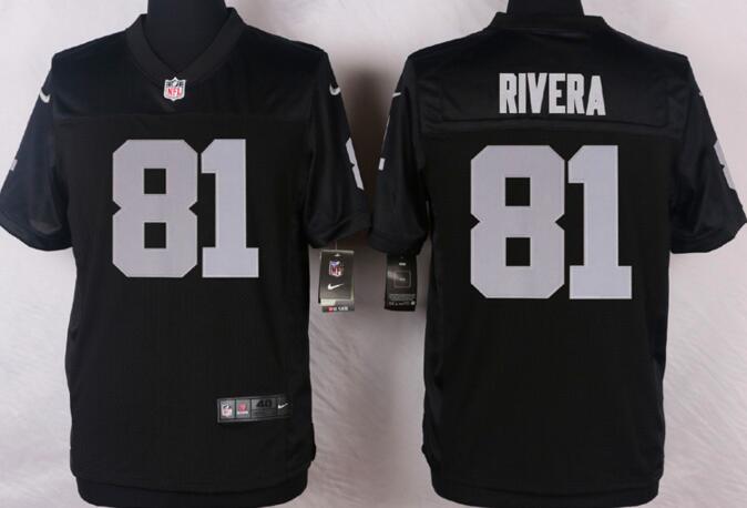 Nike Oakland Raiders 81 T.BROWN Black Elite nfl jersey