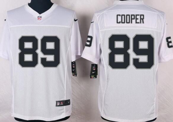 Nike Oakland Raiders 89 Amari Cooper elite men white nfl football jerseys