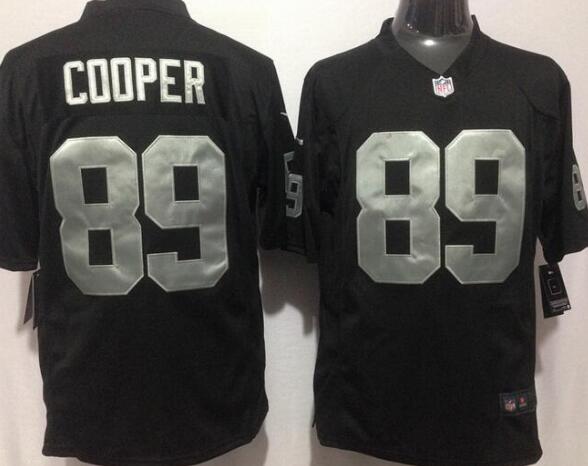 Nike Oakland Raiders 89 Cooper black game Jerseys