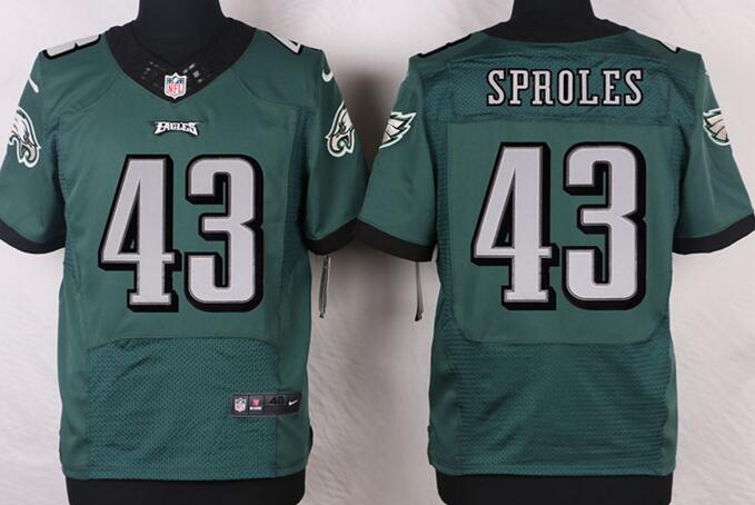 Nike Philadelphia Eagles 43 Darren Sproles green Elite Jerseys