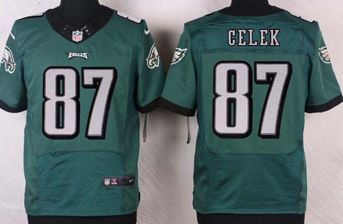 Nike Philadelphia Eagles 87 Brent Celek Green Colors Elite Jerseys Nike Philadelphia Eagles 87 Brent Celek Green Colors Elite Jerseys