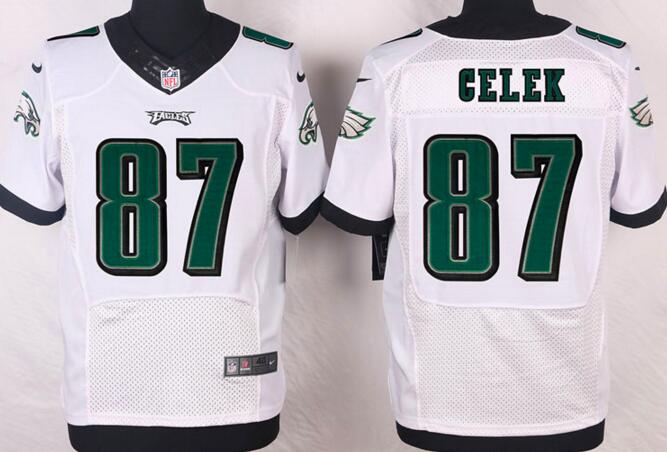 Nike Philadelphia Eagles 87 Brent Celek White Colors Elite Jerseys Nike Philadelphia Eagles 87 Brent Celek White Colors Elite Jerseys