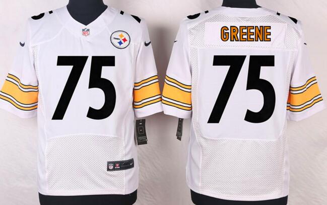 Nike Pittsburgh Steelers 75 Joe Greene Elite white NFL Jerseys