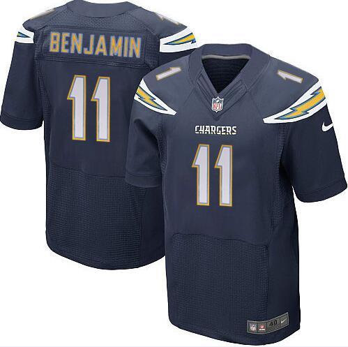 Nike San Diego Chargers 11 Travis Benjamin elite blue NFL jerseys