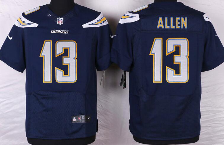 Nike San Diego Chargers 14 Keenan Allen blue elite nfl Jersey