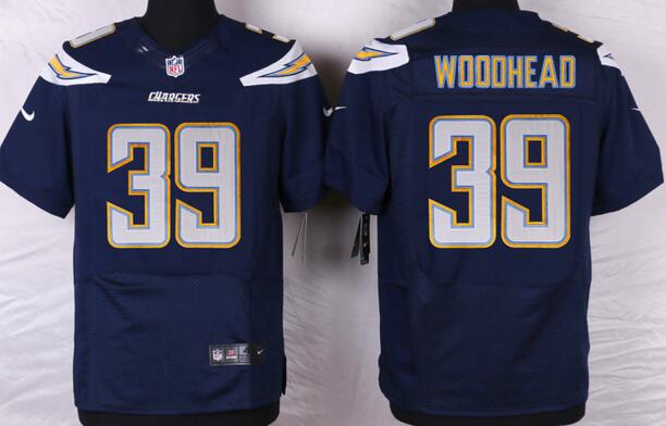 Nike San Diego Chargers 39 Danny Woodhead blue elite nfl Jersey