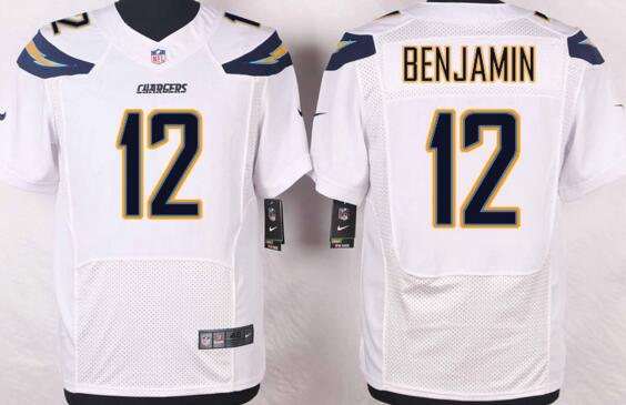 Nike San diego chargers 12 benjamin white elite nfl jerseys