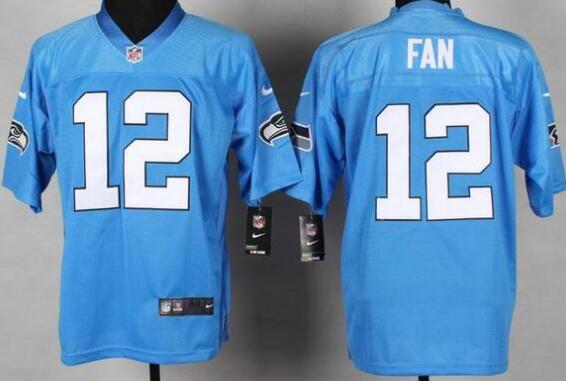 Nike Seattle Seahawks 12th Fan Elite skyblue Jersey