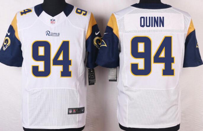 Nike St.Louis Rams 94 Robert Quinn white men elite nfl football jerseys