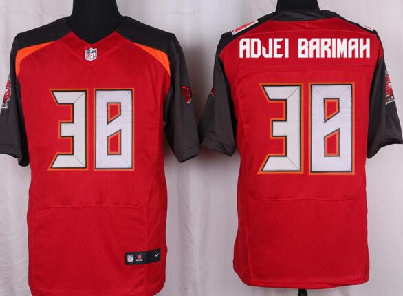 Nike Tampa Bay Buccaneers 38 Jude Adjei-Barimah men Elite Red NFL football Jerseys