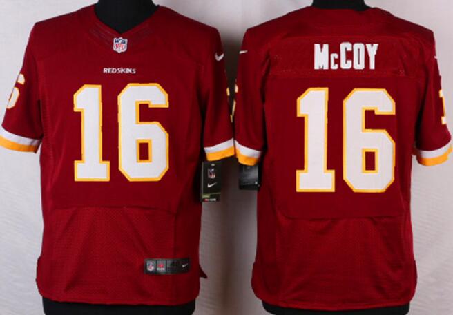 Nike Washington Redskins 16 Colt McCoy elite red nfl jersey