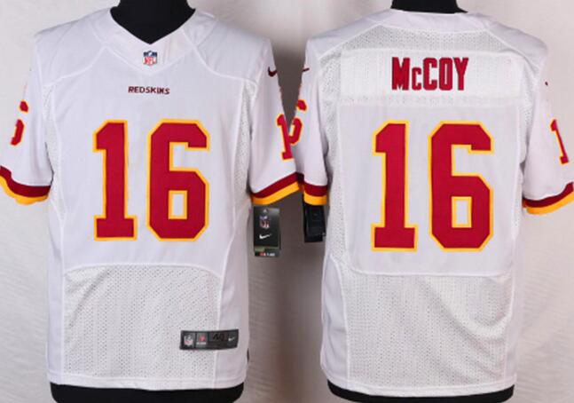 Nike Washington Redskins 16 Colt McCoy elite white nfl jersey