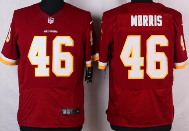 Nike Washington Redskins 46 Alfred Morris elite Red NFL Jerseys