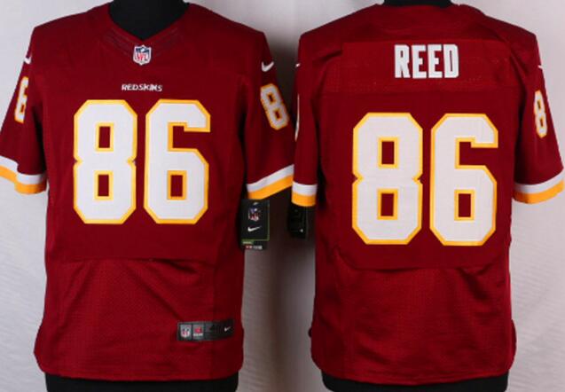 Nike Washington Redskins 86 Jordan Reed elite red nfl jersey