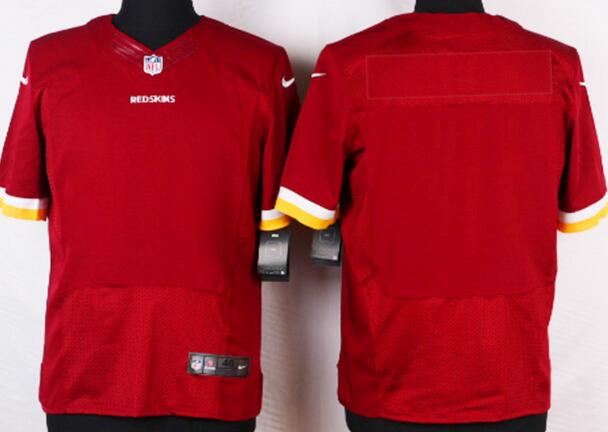 Nike Washington Redskins Blank Elite Red NFL Jersey