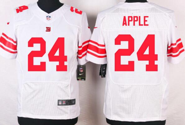 Nike new York Giants 24 Eli Apple men elite white nfl football Jersey