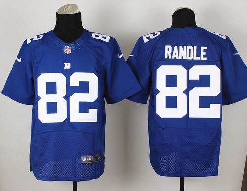 Nike new York Giants 82 Rueben Randle elite blue nfl Jersey