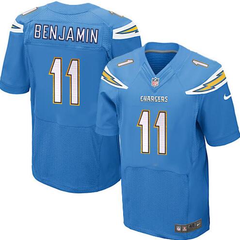 Nike san diego chargers 11 Travis Benjamin elite skyblue NFL jerseys