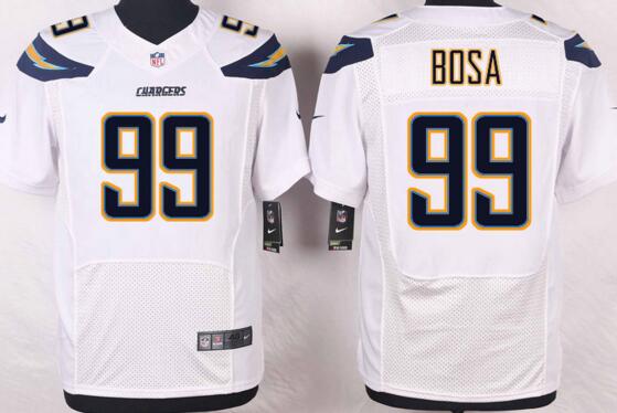 Nike san diego chargers 99 Joey Dosa elite white NFL jerseys