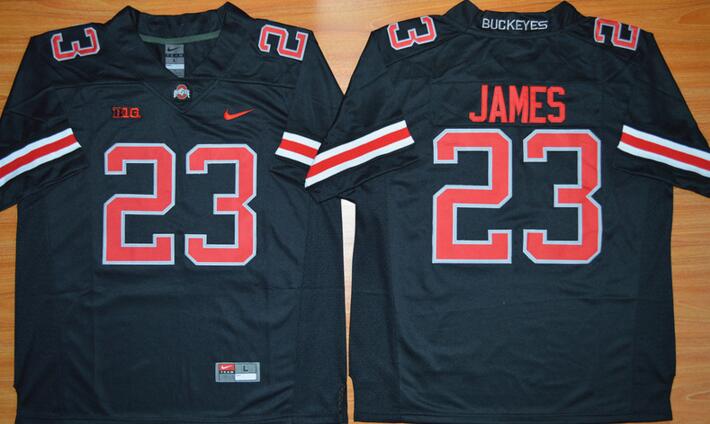 Ohio State Buckeyes 23 Lebron James Black red men College ncaa Football Jersey Ohio State Buckeyes 23 Lebron James Black red men College ncaa Football Jersey