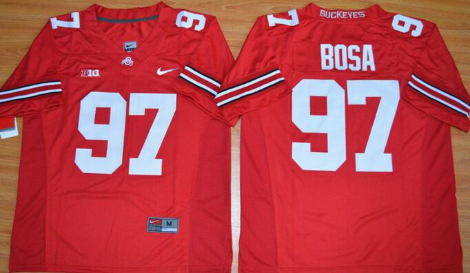 Ohio State Buckeyes 97 Joey Bosa red men College ncaa Football Jersey