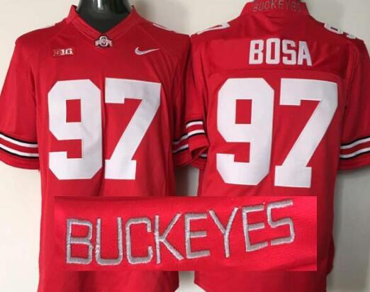 Ohio State Buckeyes 97 Joey Bosa red mens College ncaa Football Jersey