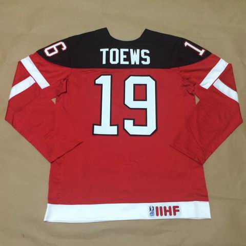 Olympic CA. 19 Jonathan Toews red 100th Anniversary Stitched men nhl hockey jerseys