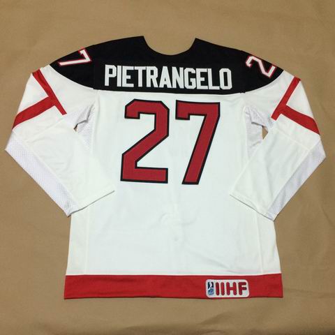 Olympic CA. 27 Alex Pietrangelo 100th Anniversary Stitched white men nhl hockey jerseys