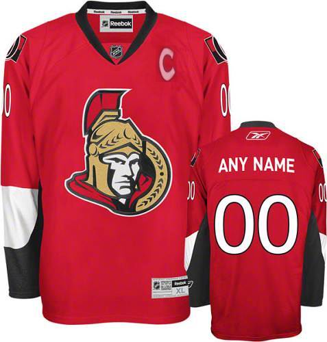 Ottawa Senators Authentic Red Home NHL Jersey Custom any name number