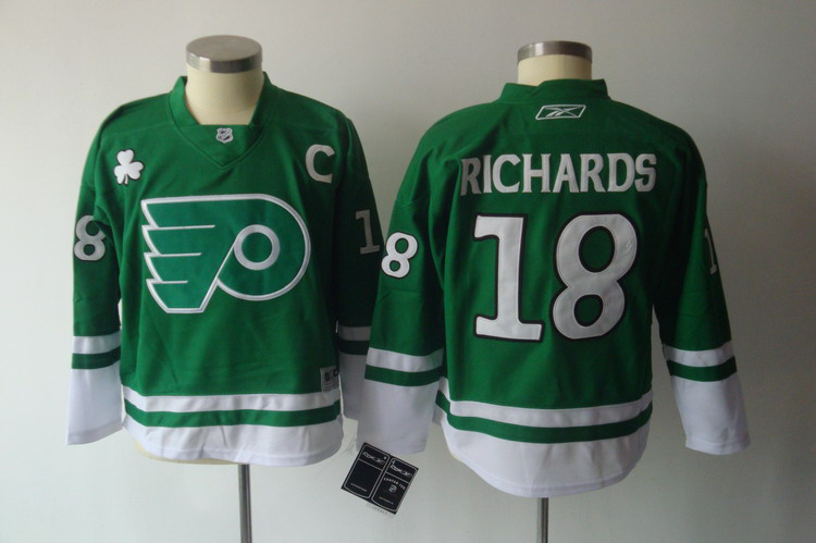 Philadelphia Flyers 18 RICHARDS green kid NHL Jerseys