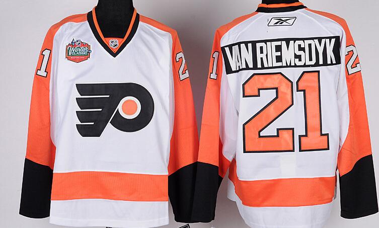 Philadelphia Flyers 21 VAN RIEMSYDYK white men nhl ice hockey  jerseys