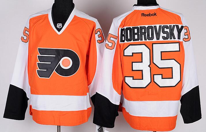 Philadelphia Flyers 35 BOBROVSKY white men nhl ice hockey  jerseys