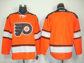 Philadelphia Flyers Blank Orange 2011 New men nhl ice hockey  jerseys