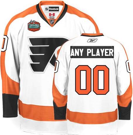 Philadelphia Flyers White Winter Classic NHL Jersey Custom any name number