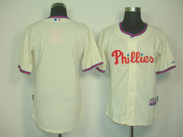 Philadelphia Phillies Cream MLB Jerseys