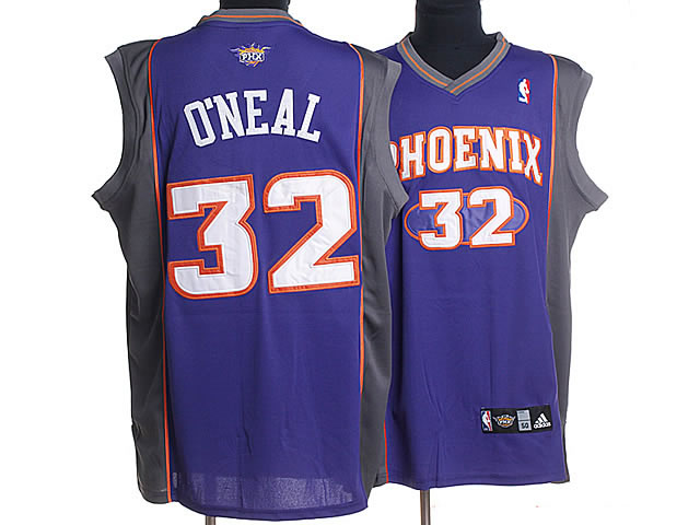 Phoenix Suns 32 O`NEAL purple men basketball nba jersey