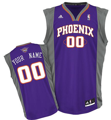 Phoenix Suns purple adidas Road nba Jersey custom any name number