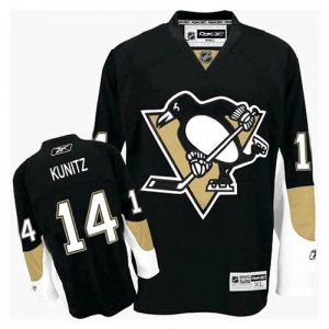 Pittsburgh Penguins 14 Kunitz Black men nhl ice hockey  jerseys