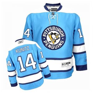 Pittsburgh Penguins 14 Kunitz Blue men nhl ice hockey  jerseys