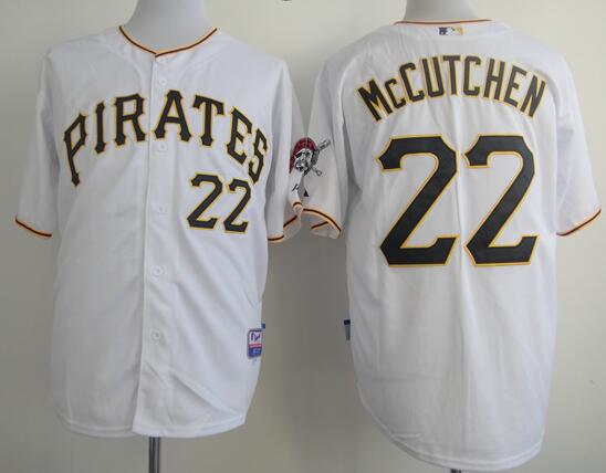 Pittsburgh Pirates 22 Andrew McCutchen white men baseball MLB Jerseys