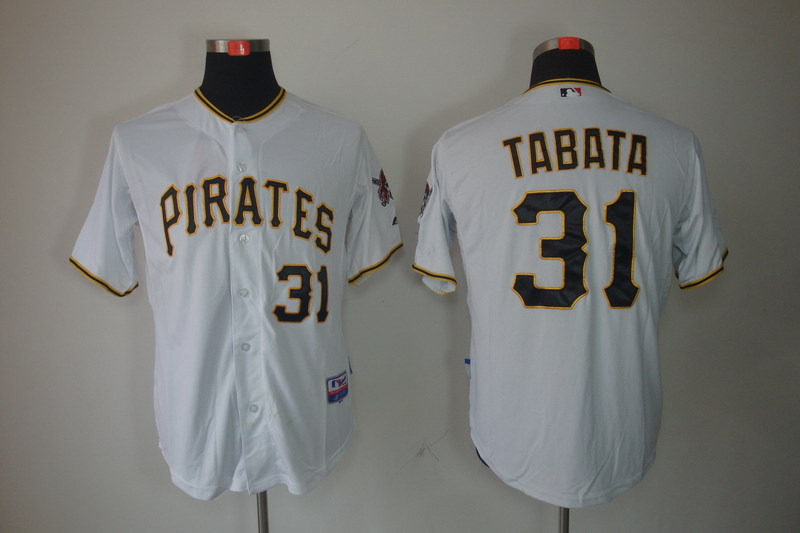 Pittsburgh Pirates 31 TABATA white men baseball mlb Jersey