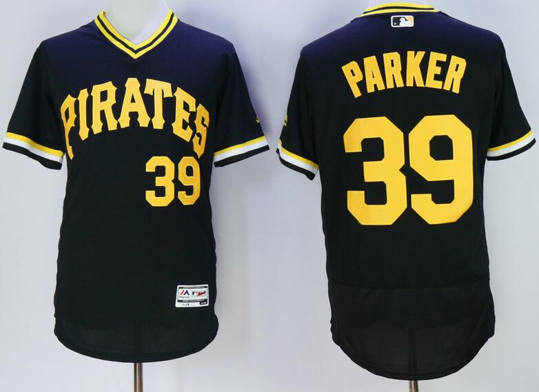 Pittsburgh Pirates 39 Dave Parker black elite throwback men baseball mlb Jersey