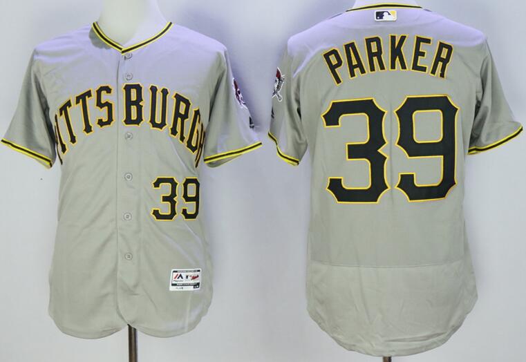 Pittsburgh Pirates 39 Dave Parker grey elite men baseball mlb Jersey