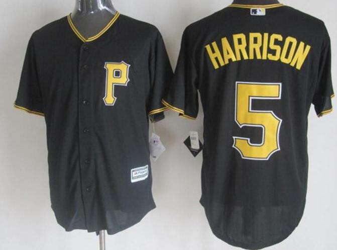 Pittsburgh Pirates 5 Josh Harrison black men baseball mlb jersey