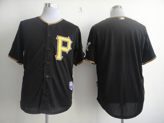 Pittsburgh Pirates blank Black men mlb baseball Jerseys