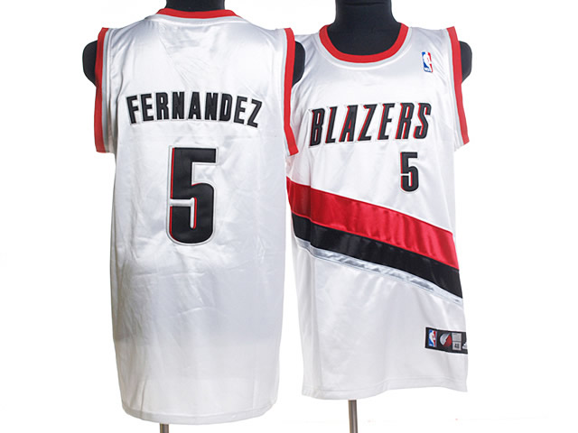 Portland Trail Blazers 5 Fernandez nba jersey