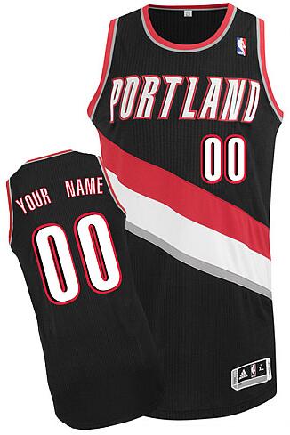 Portland Trail Blazers black Road Jersey custom any name number