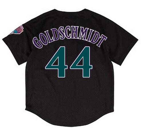 Men's #44 Paul Goldschmidt Baseball Jersey-001